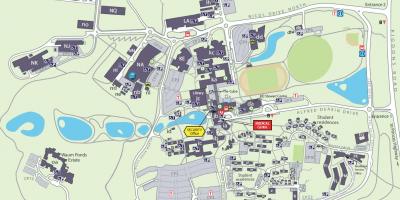 Deakin kaart van de campus